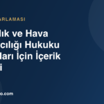 Havacılık ve hava taşımacılığı hukuku avukatları için içerik fikirlerini simgeleyen uçak ve hukuk temalı kapak görseli