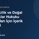 Madencilik ve doğal kaynaklar hukuku avukatları için içerik fikirleri kapak görseli
