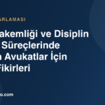 Spor hakemliği ve disiplin kurulu süreçlerinde çalışan avukatlar için içerik fikirlerini simgeleyen düzenleme, bir düdük ve dosya ikonografisiyle temsil ediliyor